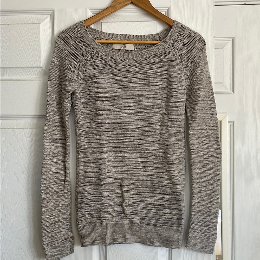 LOFT Women's Gray Sweater